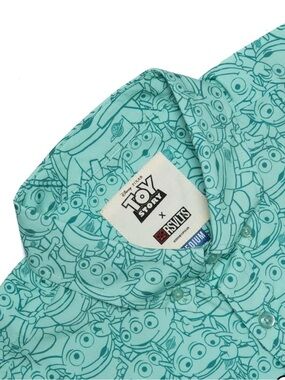 RSVLTS Disney Pixar Toy Story The Crane Escape button down